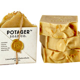Lemongrass Calendula Handmade Bar Soap |  Natural Soap