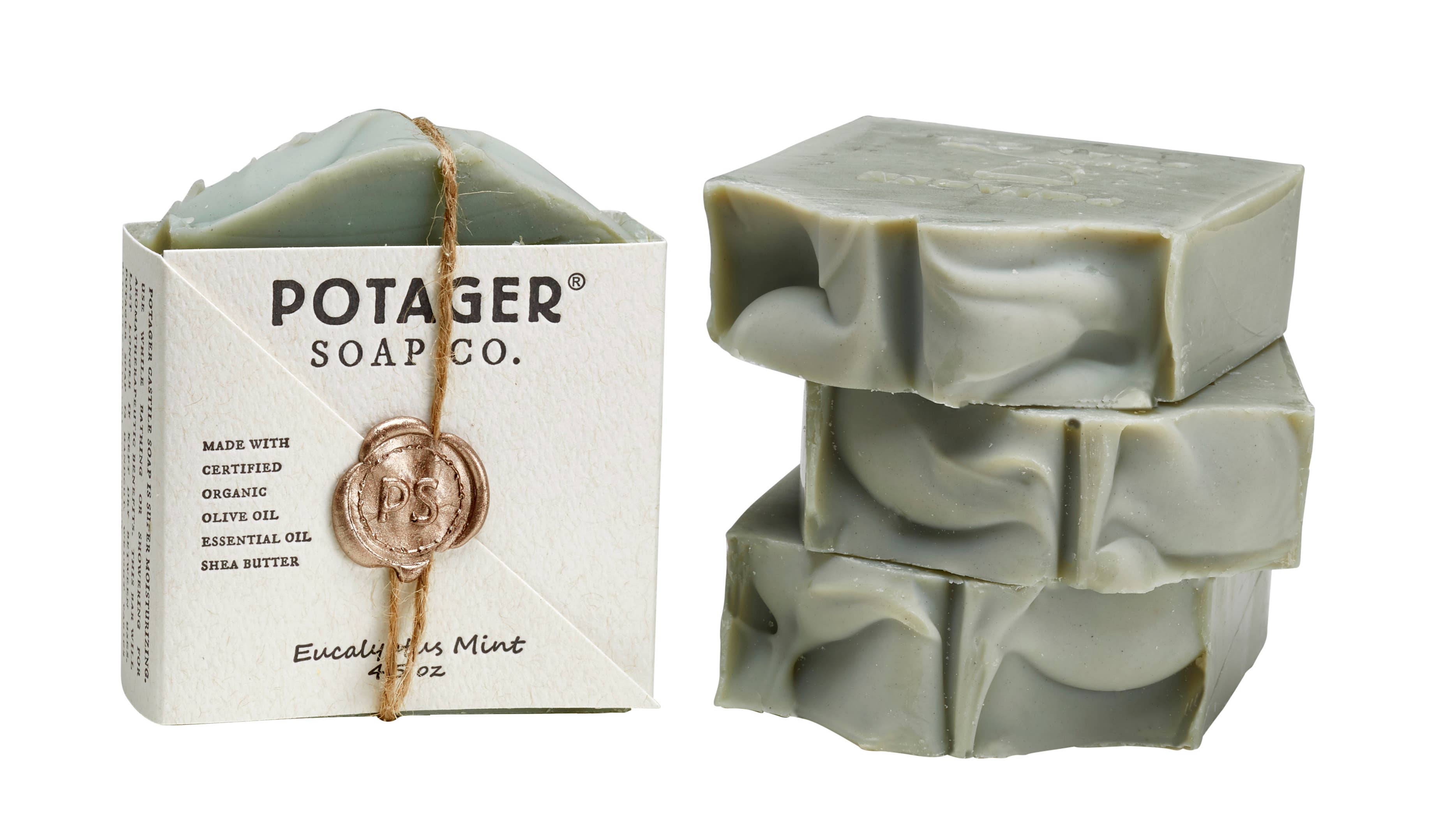 Eucalyptus Mint Handmade Bar Soap |  Organic Soap