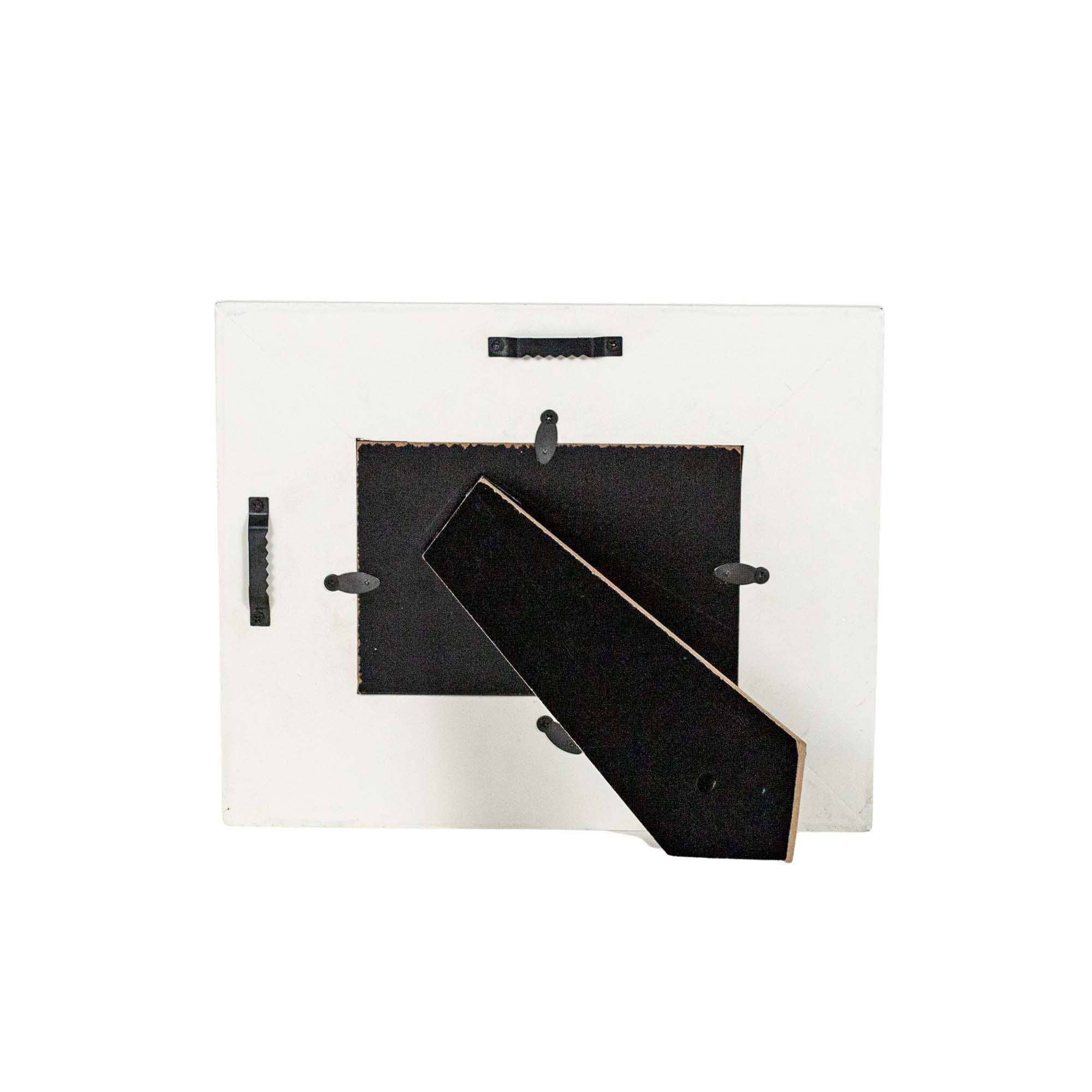 Lyra 4x6 Photo Antique Flower Picture Frame White