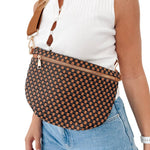 Westlyn Woven Bum Bag *NEW COLORS ADDED*: Brown