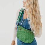 Westlyn Woven Bum Bag *NEW COLORS ADDED*: Black