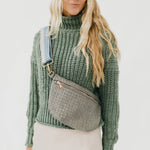 Westlyn Woven Bum Bag *NEW COLORS ADDED*: Brown
